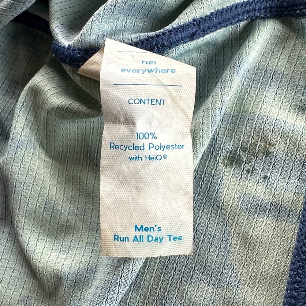 Janji Run All Day Tee Cyanotype Foliage M - Picture 11 of 11